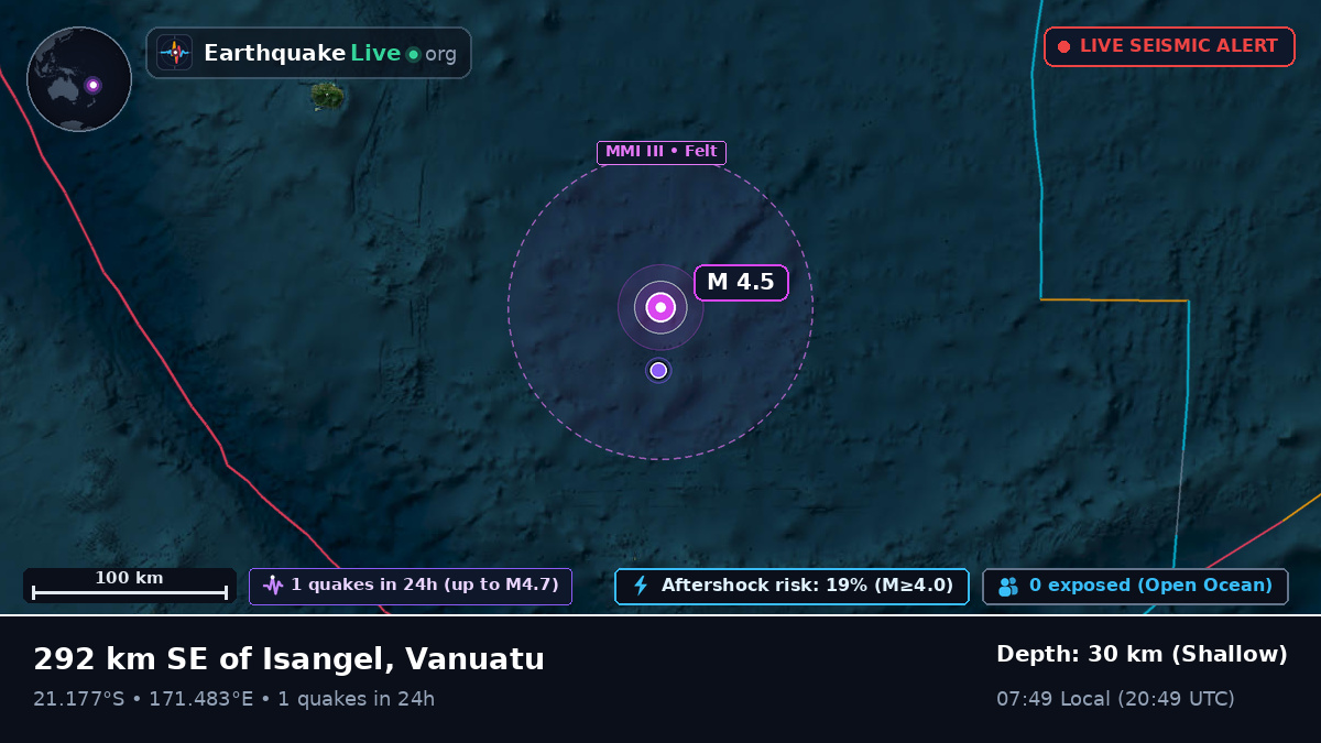 South Pacific Ocean (Vanuatu)