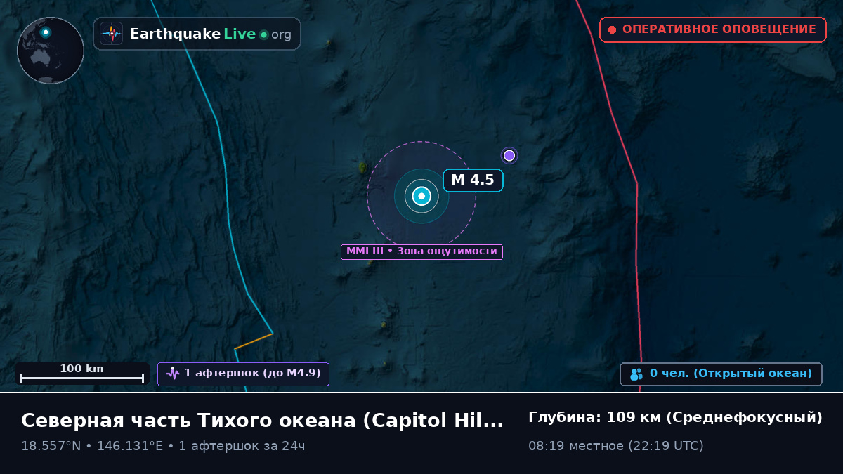 Северная часть Тихого океана (Northern Mariana Islands)