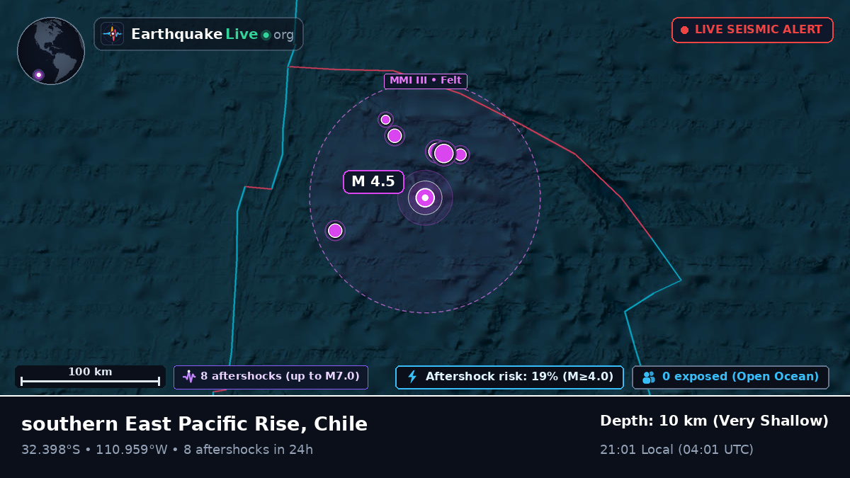 South Pacific Ocean (Chile)