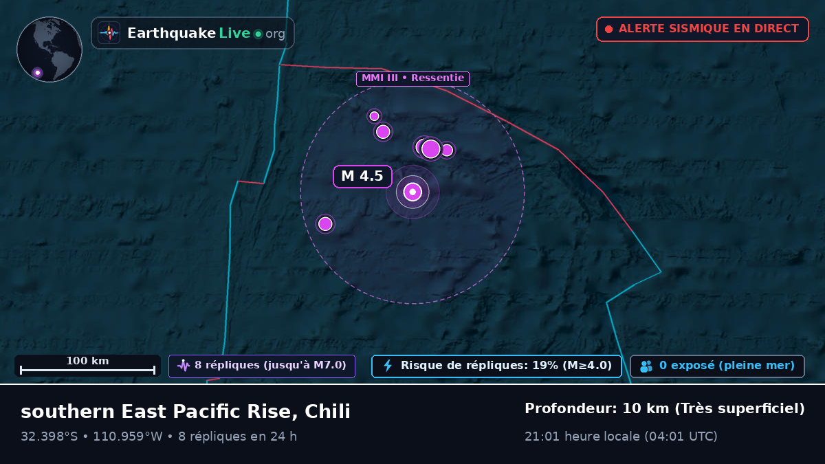 Océan Pacifique Sud (Chili)