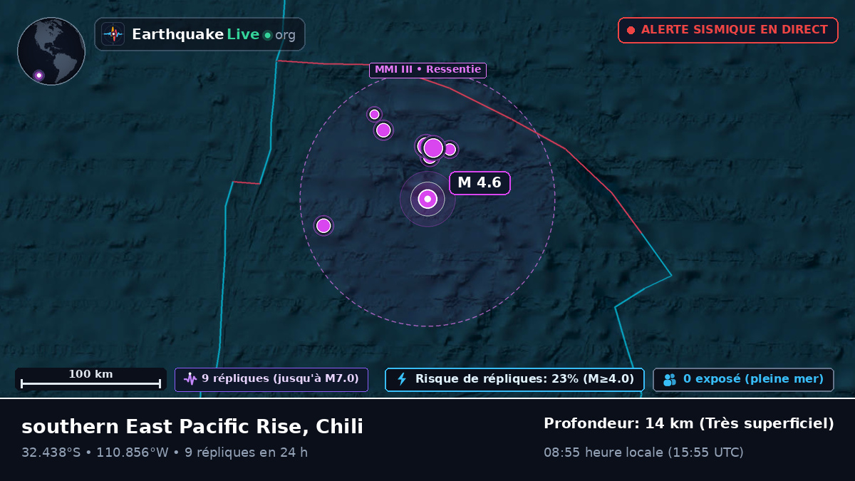 Océan Pacifique Sud (Chili)