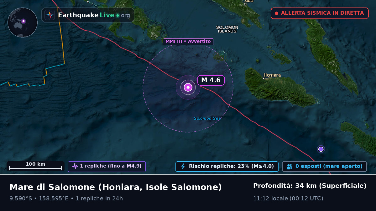 Mare di Salomone (Isole Salomone)
