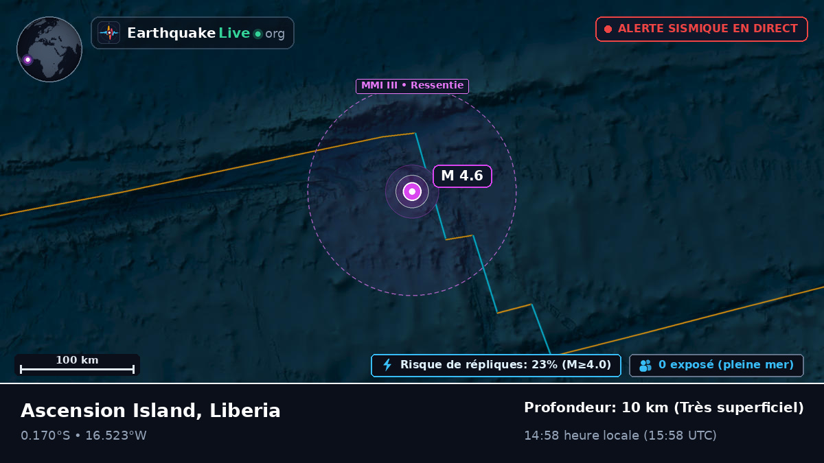 Océan Atlantique Sud (Liberia)