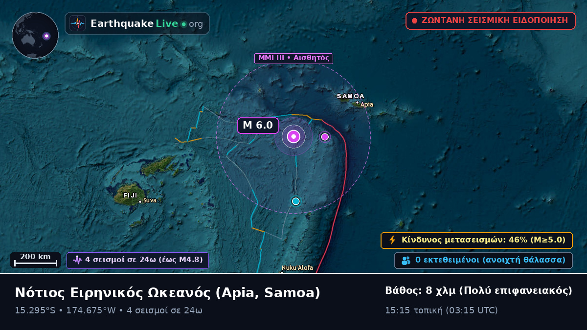 Νότιος Ειρηνικός Ωκεανός (Samoa)
