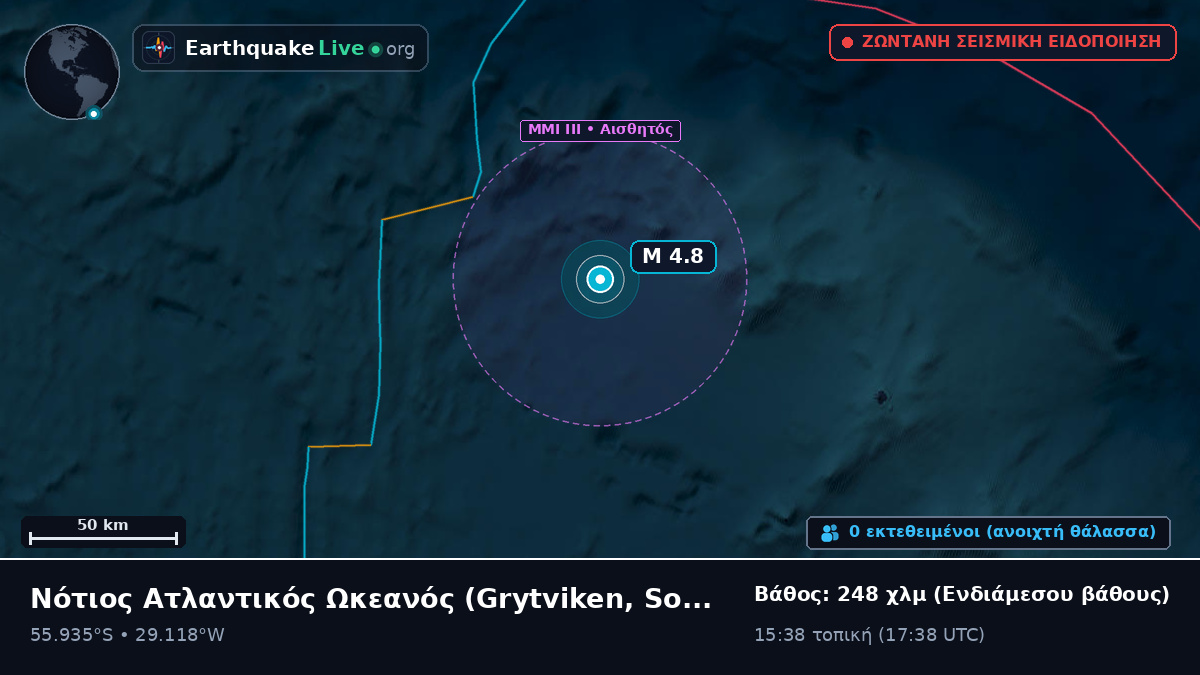 Νότιος Ατλαντικός Ωκεανός (South Georgia and the Islands)