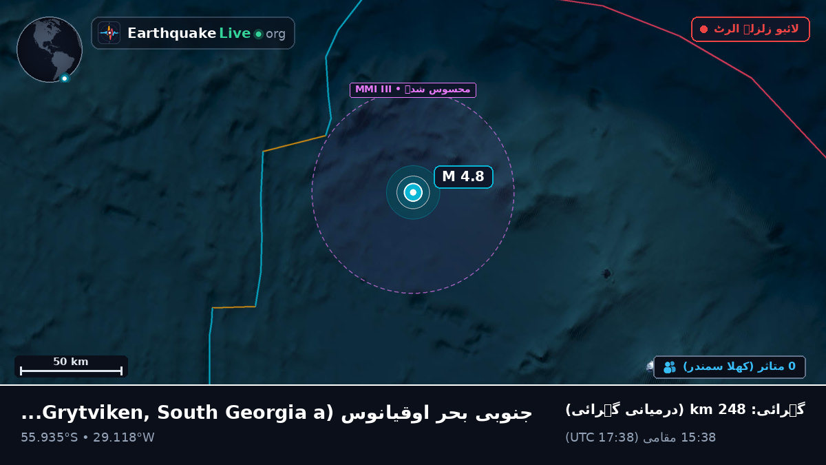 جنوبی بحر اوقیانوس (South Georgia and the Islands)