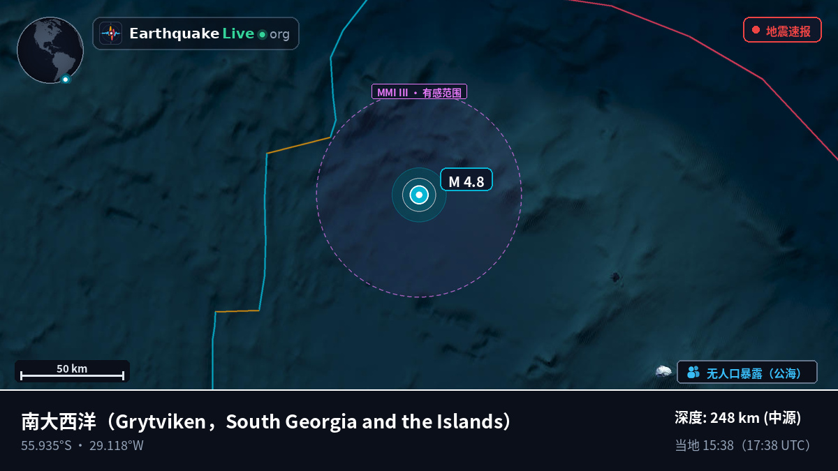 南大西洋 (South Georgia and the Islands)