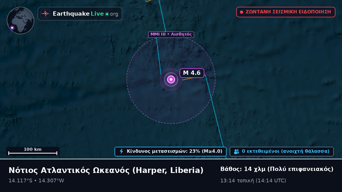 Νότιος Ατλαντικός Ωκεανός (Liberia)