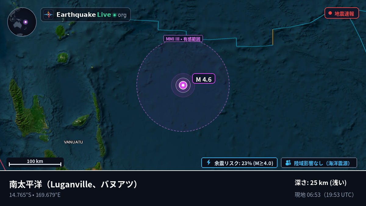 南太平洋 (バヌアツ)