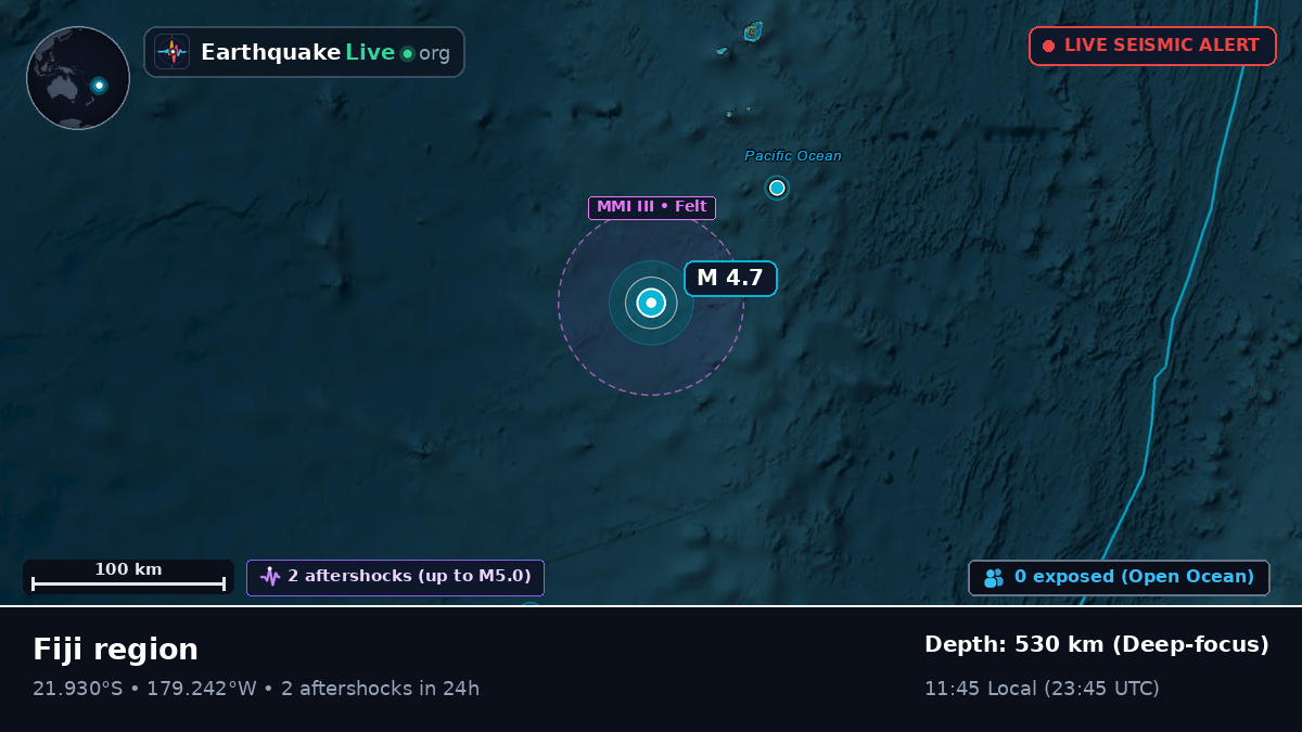 South Pacific Ocean (Tonga)
