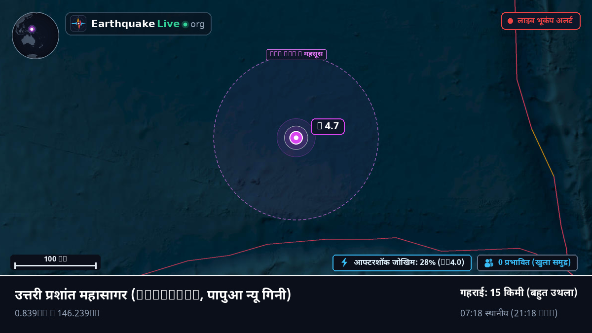 उत्तरी प्रशांत महासागर (पापुआ न्यू गिनी)
