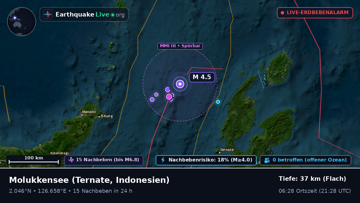 Molukkensee (Indonesien)
