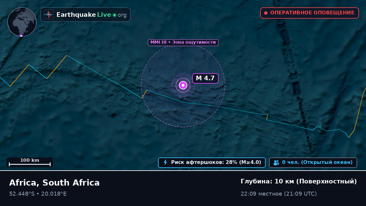 Индийский океан (South Africa)