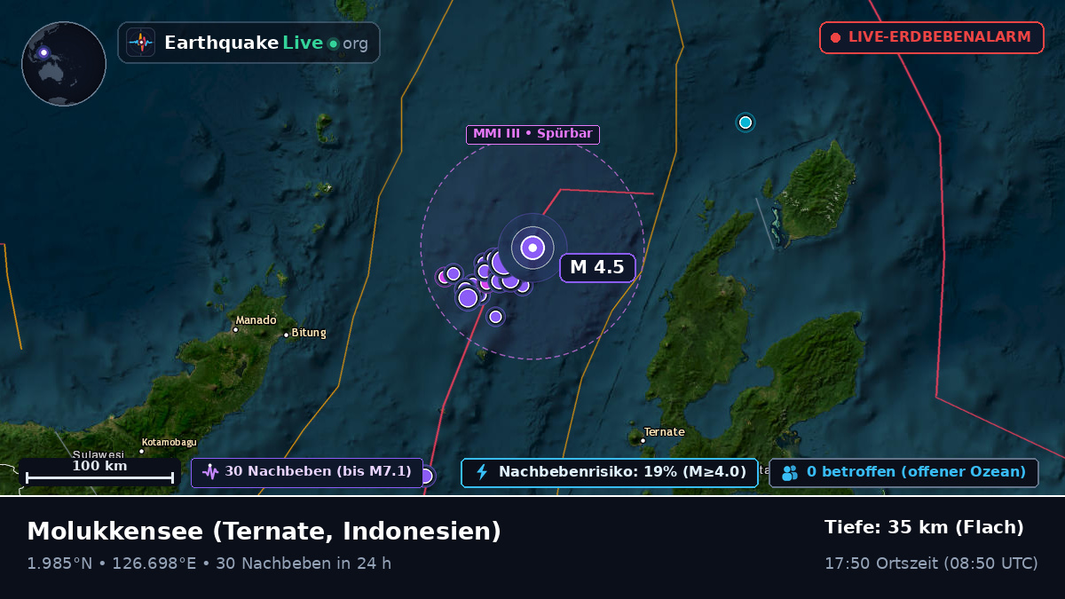 Molukkensee (Indonesien)