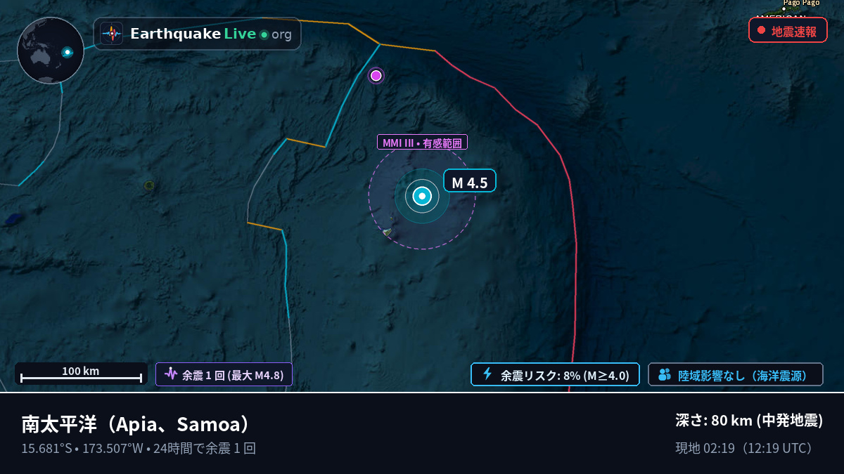 南太平洋 (Samoa)