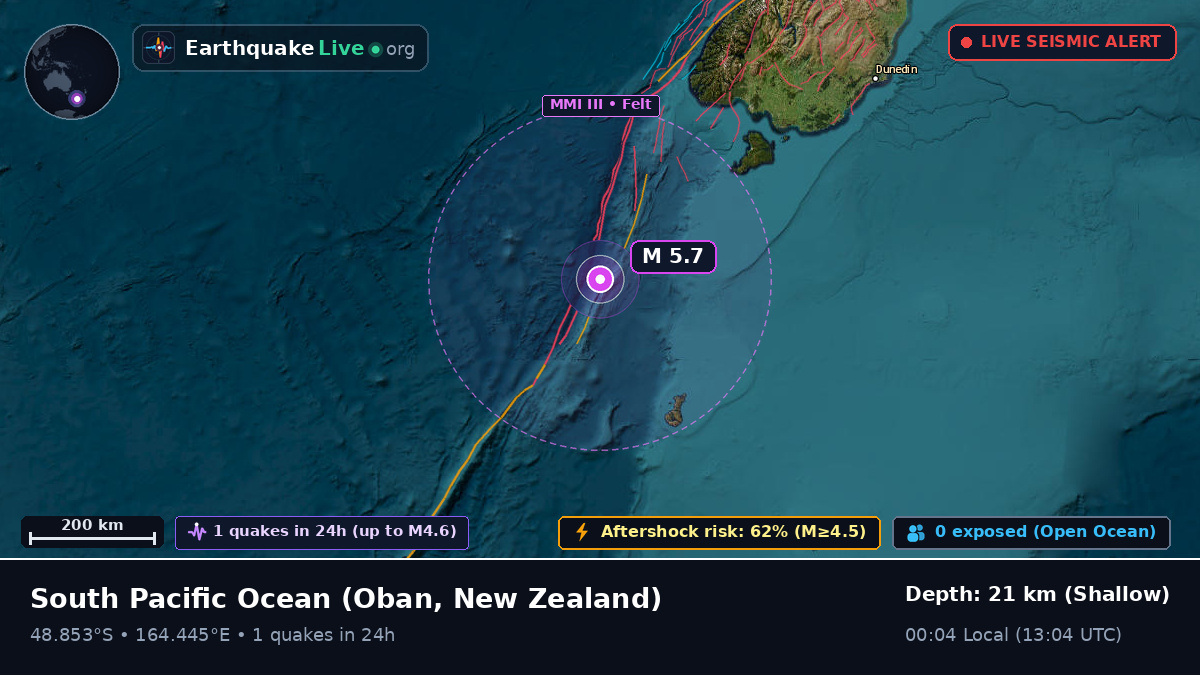 South Pacific Ocean (New Zealand)