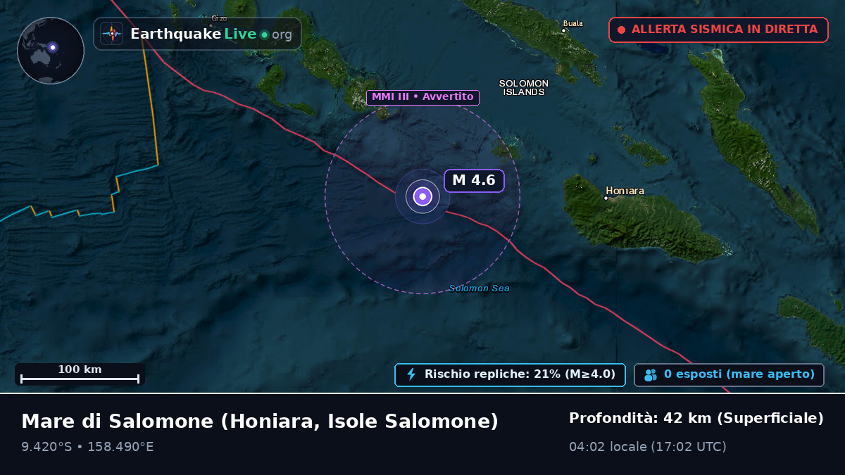Mare di Salomone (Isole Salomone)
