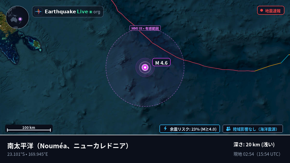 南太平洋 (ニューカレドニア)