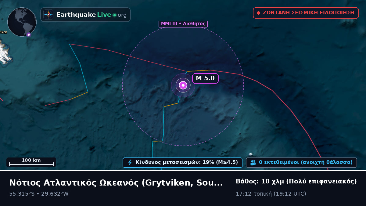 Νότιος Ατλαντικός Ωκεανός (South Georgia and the Islands)