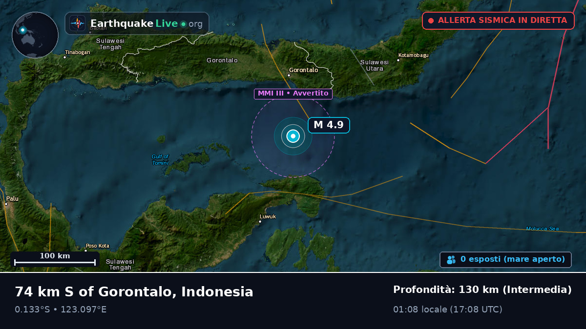 Mare delle Molucche (Indonesia)