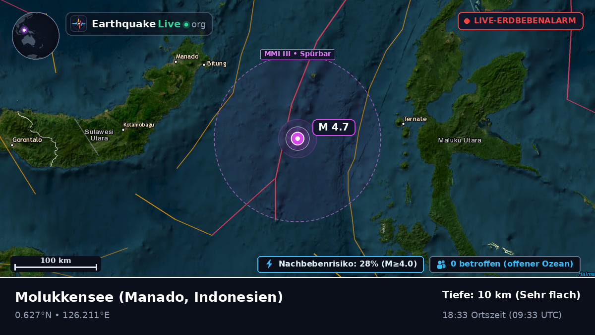 Molukkensee (Indonesien)
