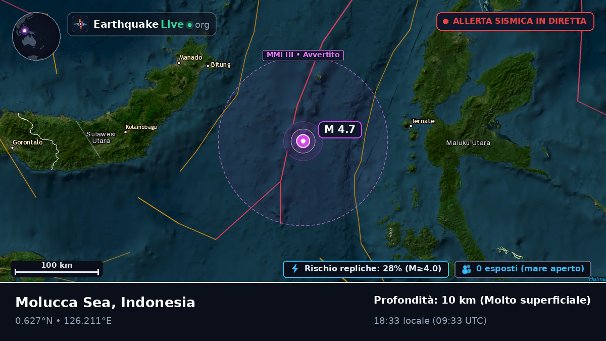 Mare delle Molucche (Indonesia)