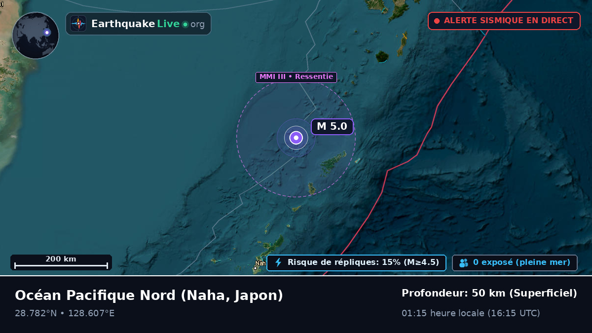 Océan Pacifique Nord (Japon)