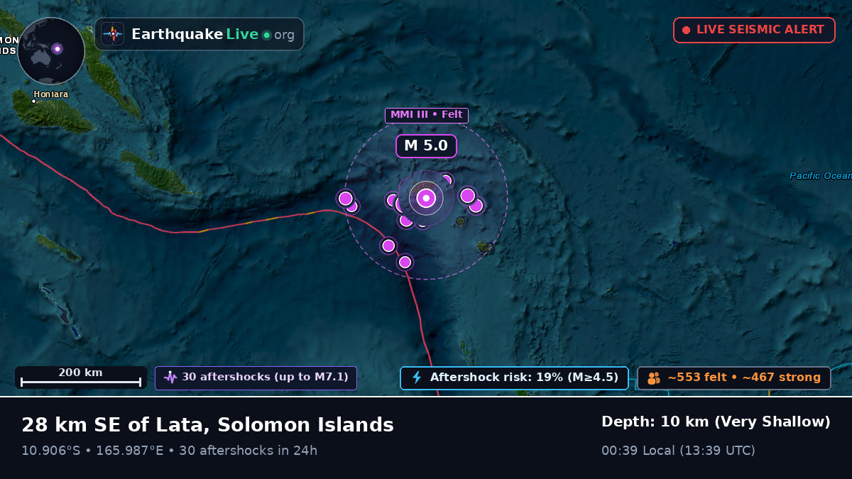 Lata, Temotu, Solomon Islands