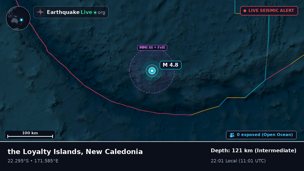South Pacific Ocean (New Caledonia)