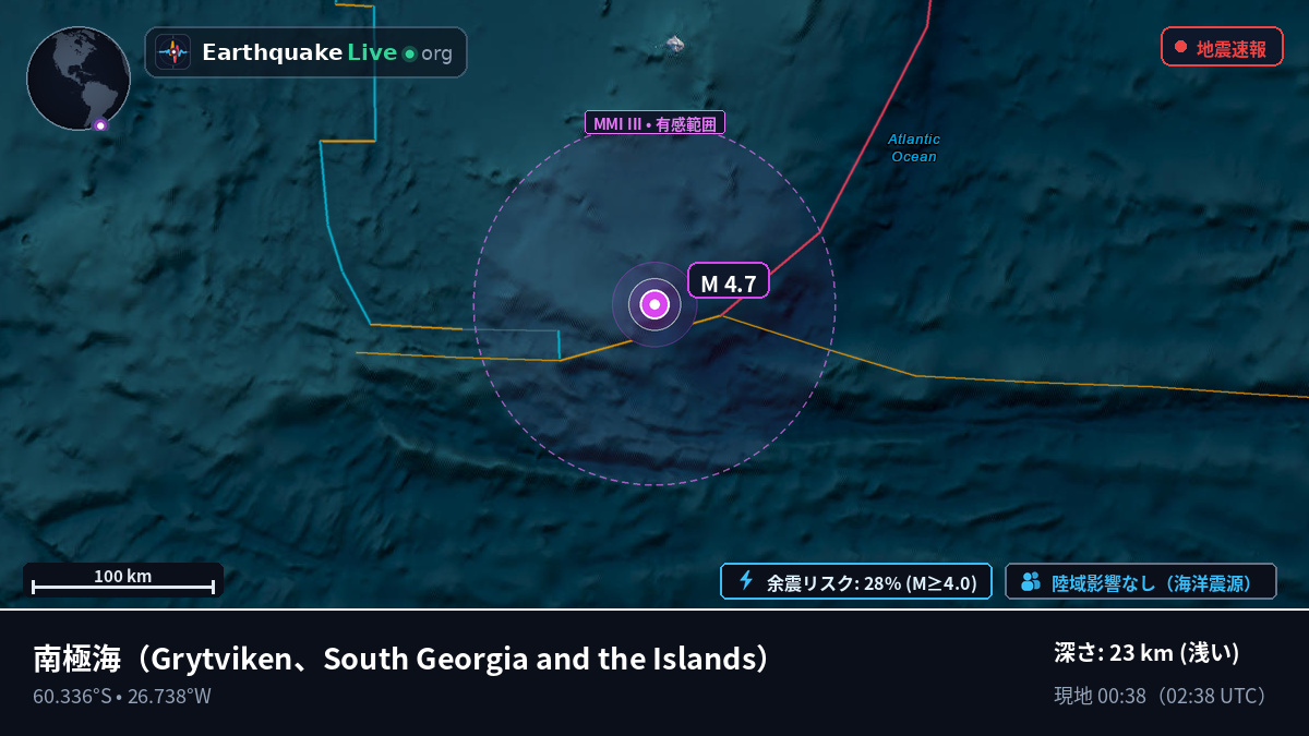 南極海 (South Georgia and the Islands)