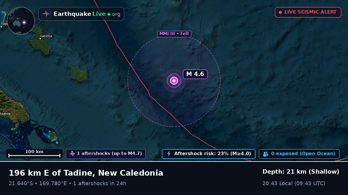 South Pacific Ocean (New Caledonia)