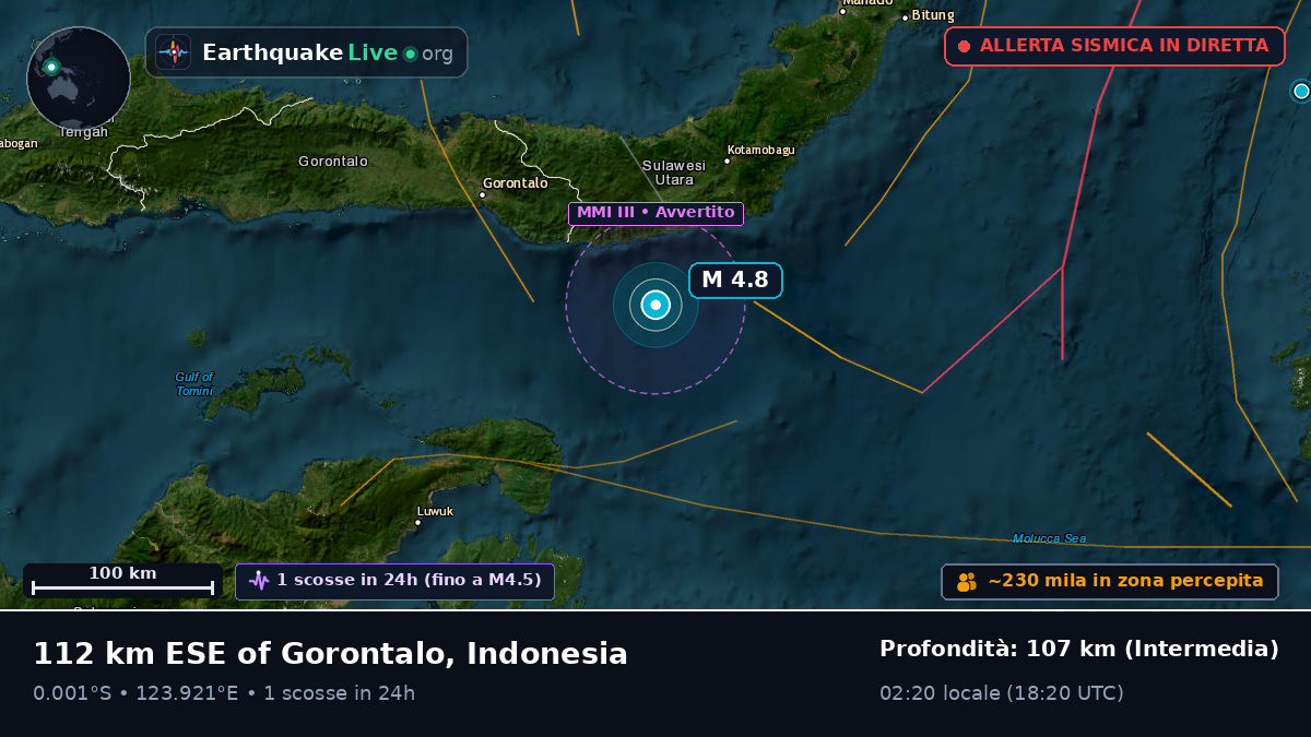 Mare delle Molucche (Indonesia)