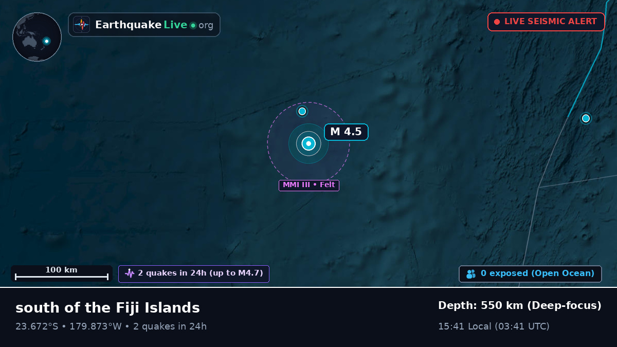 South Pacific Ocean (Tonga)