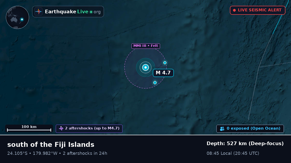 South Pacific Ocean (Tonga)