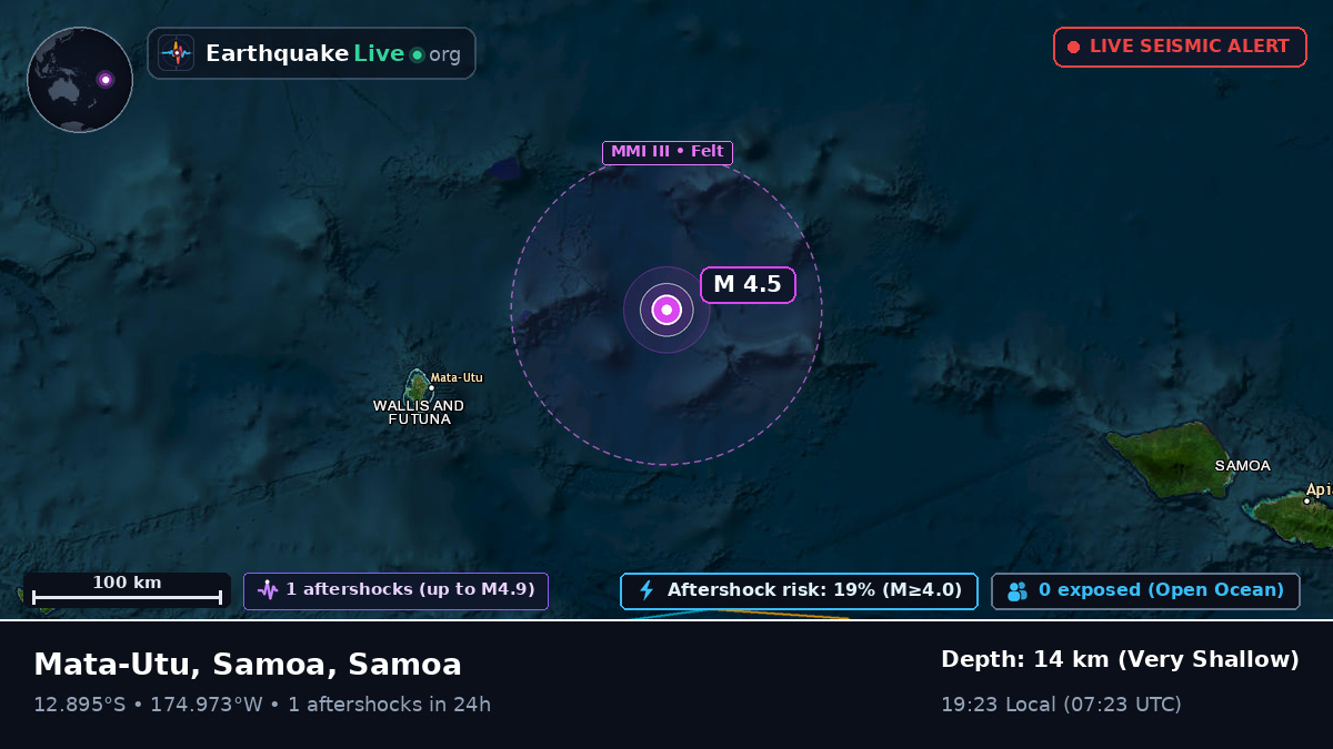South Pacific Ocean (Samoa)