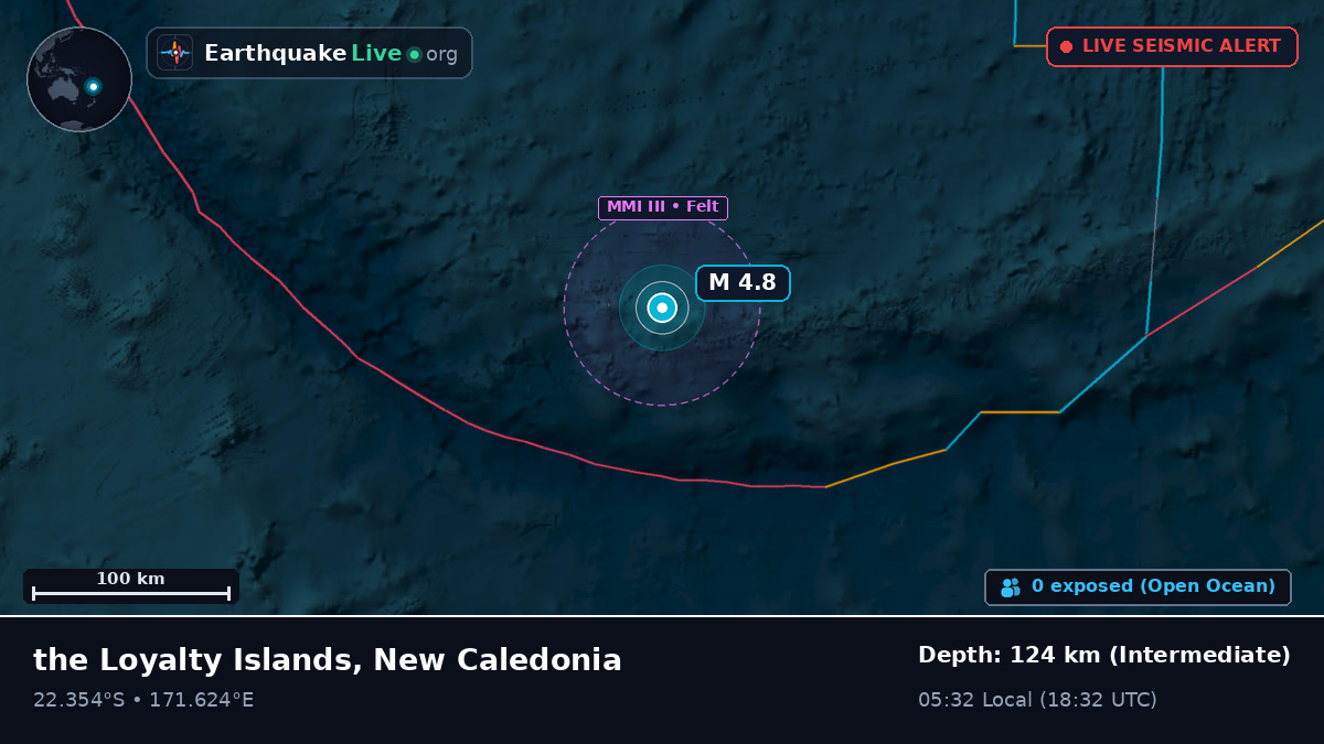 South Pacific Ocean (New Caledonia)