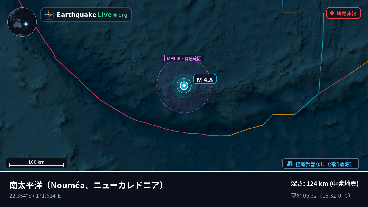 南太平洋 (ニューカレドニア)