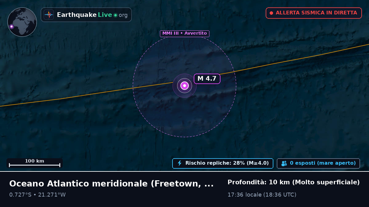 Oceano Atlantico meridionale (Sierra Leone)