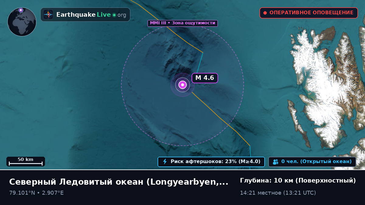 Северный Ледовитый океан (Svalbard and Jan Mayen Islands)