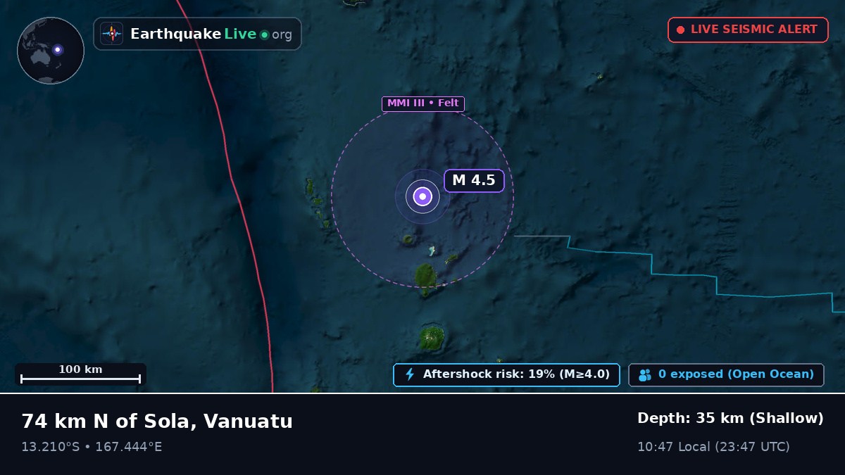 South Pacific Ocean (Vanuatu)