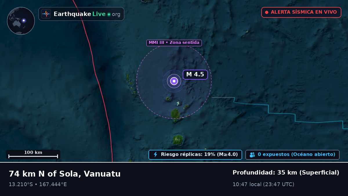 Océano Pacífico Sur (Vanuatu)