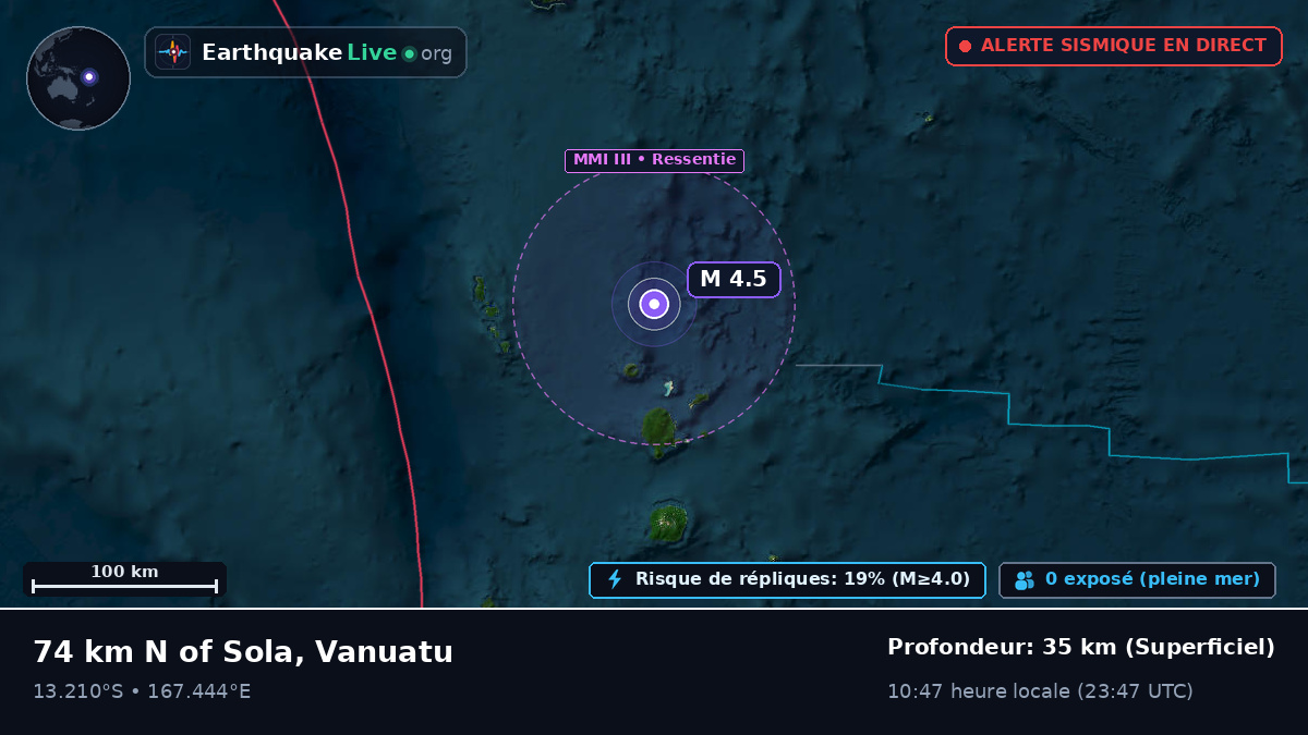 Océan Pacifique Sud (Vanuatu)