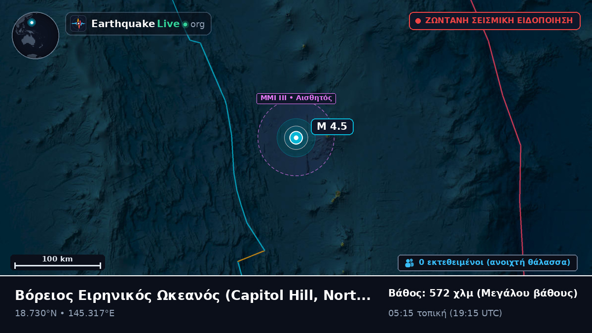 Βόρειος Ειρηνικός Ωκεανός (Northern Mariana Islands)