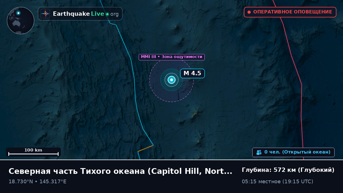 Северная часть Тихого океана (Northern Mariana Islands)