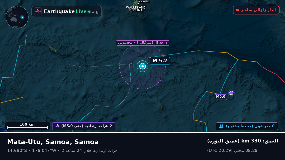 جنوب المحيط الهادئ (Samoa)
