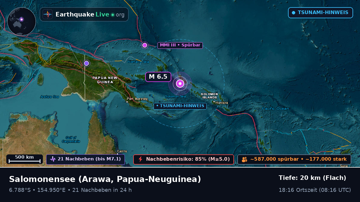Salomonensee (Papua-Neuguinea)