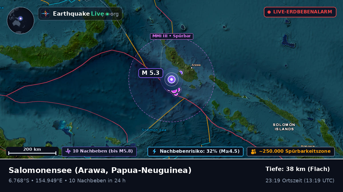 Salomonensee (Papua-Neuguinea)