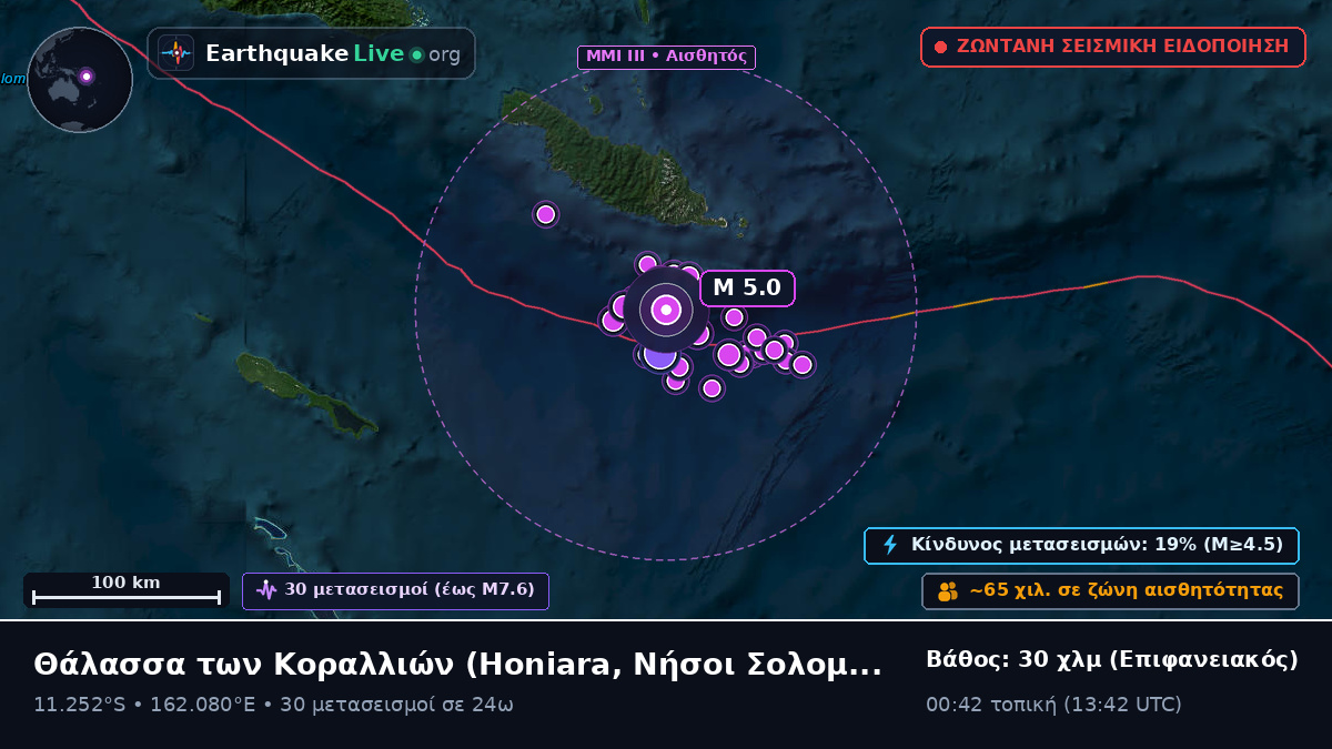 Θάλασσα των Κοραλλιών (Νήσοι Σολομώντα)
