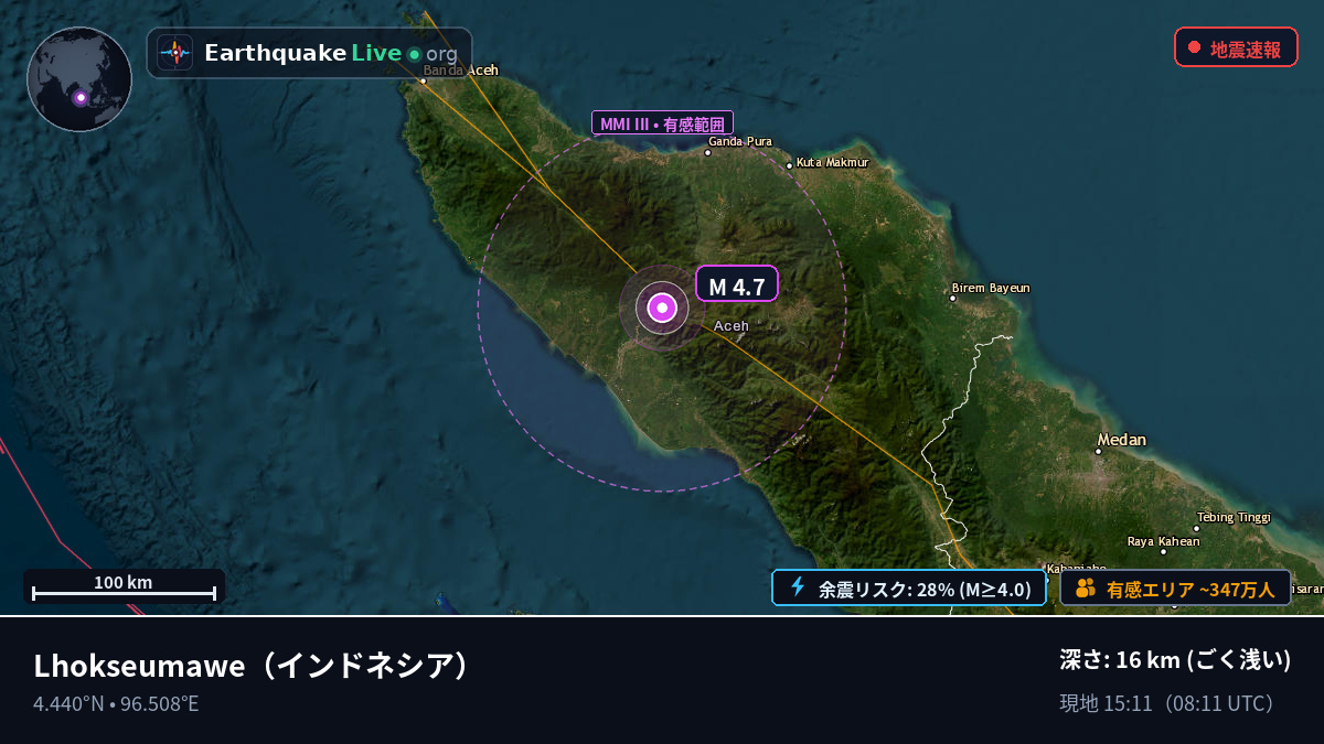 Aceh, インドネシア