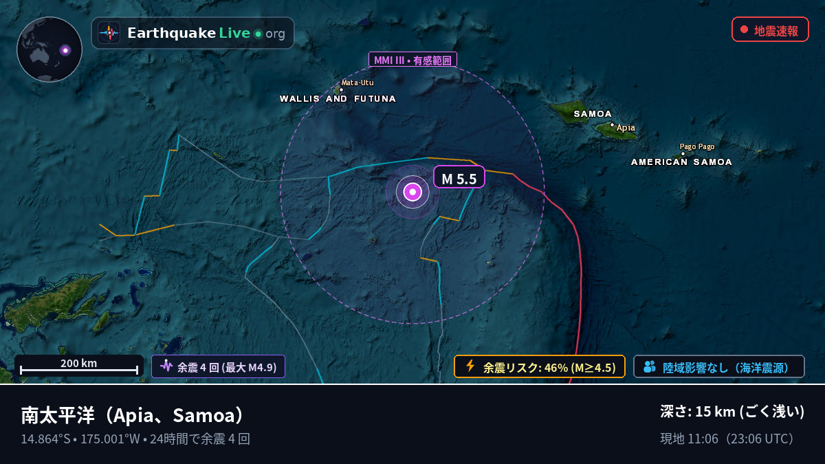 南太平洋 (Samoa)